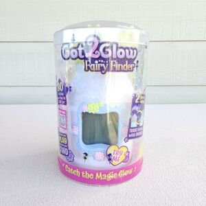 WowWee Got2Glow Fairy Finder Jar Electronic Catches Virtual Fairies Pink Lid